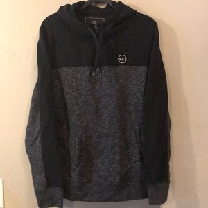Hollister quarter-zip hooded sweatshirt